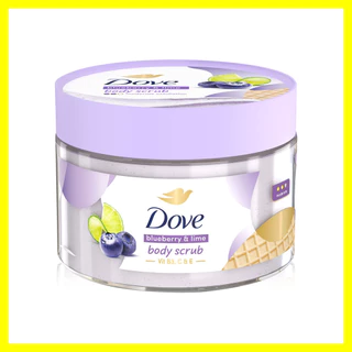 Dove Lime Berry Body Scrub 280g โดฟ สครับขัดผิวกาย เผยผิวโกลว์เปล่งประกาย กลาสสกิน.
