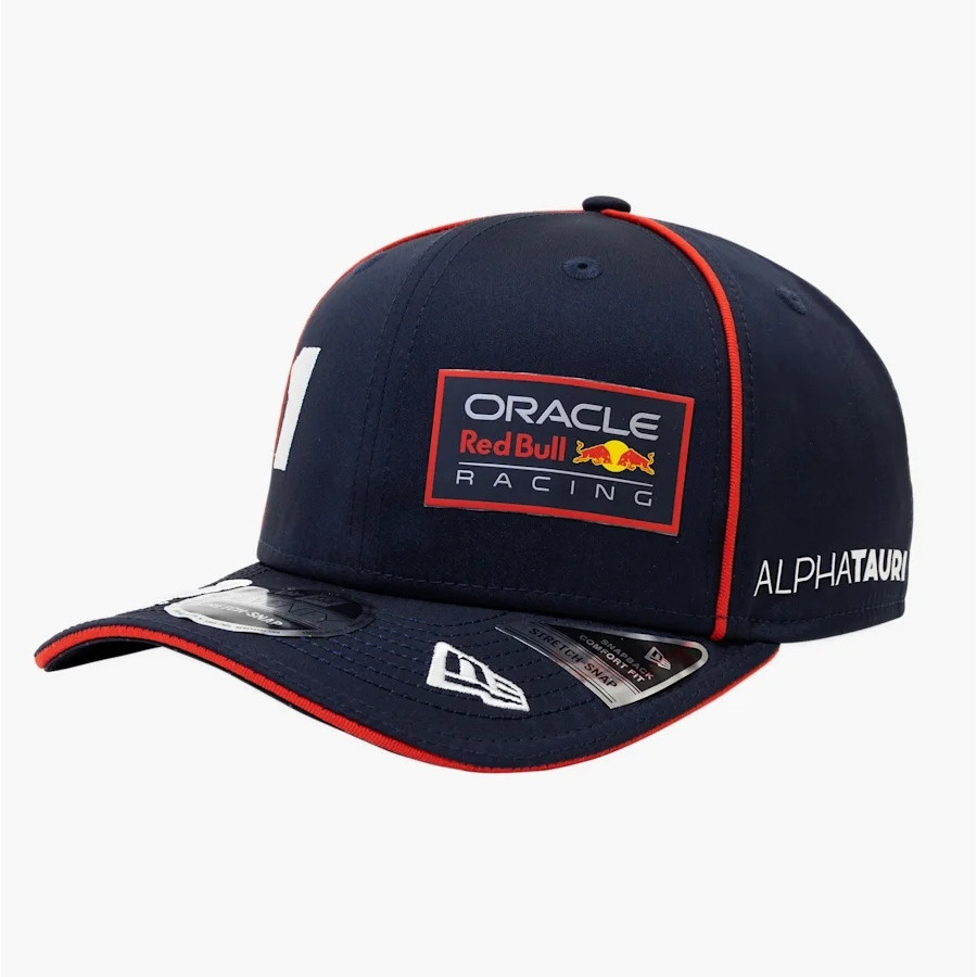 Red Bull F1 Racing Snapback หมวก Max Verstappen No.1 Motorsport Curved Bill เบสบอลหมวก D3E1