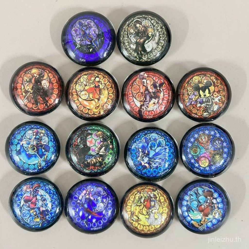 สินค้าใหม่ Japanese Valley Kingdom Heart Glass สติ๊กเกอร์ติดตู้เย็นแม่เหล็ก สินค้า