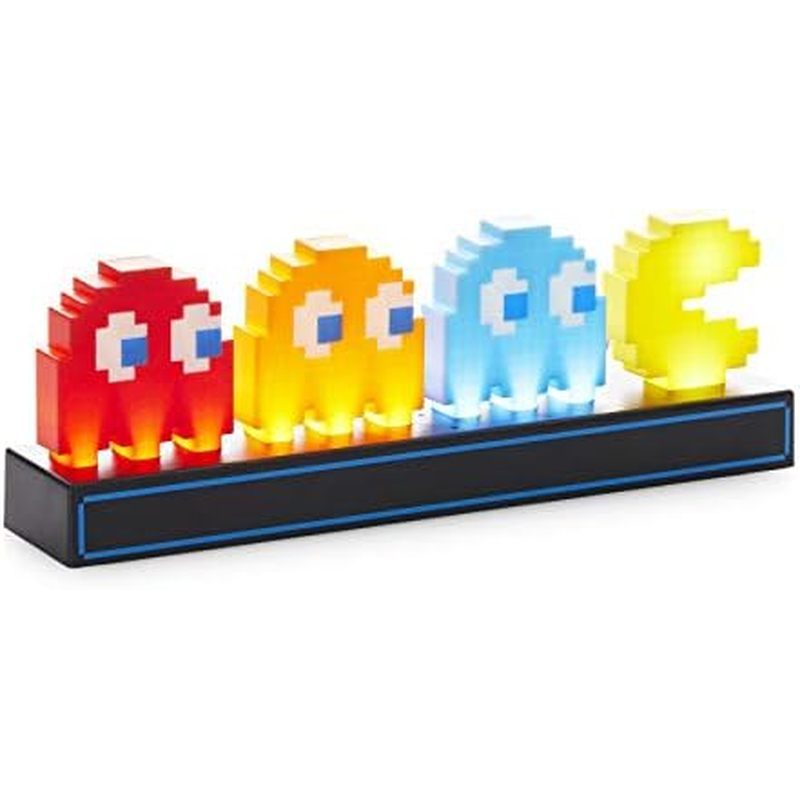 Pac Man And Ghosts Light, Pac Man Collectable Figure Lamp