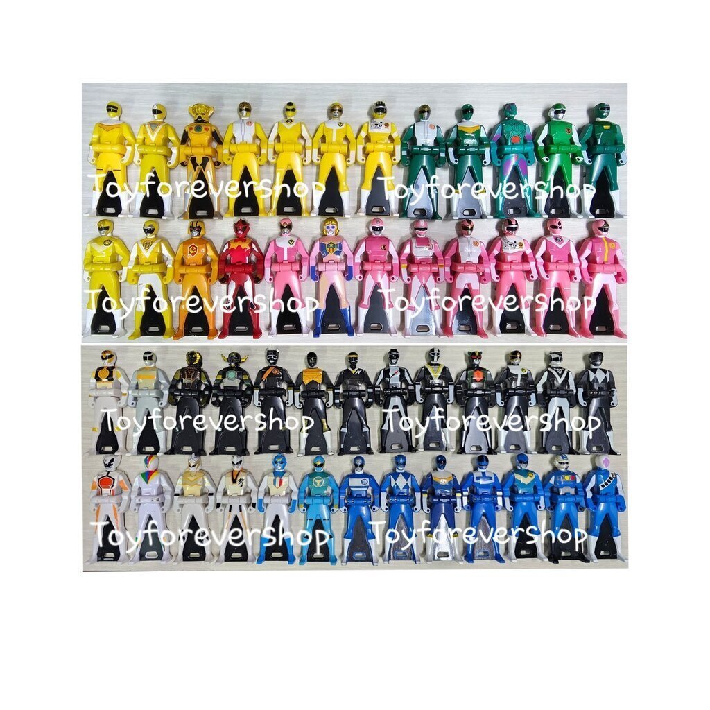 Ranger Key เรนเจอร์คีย์ กุญแจโกไคเจอร์ แท้!! *ชุดพิเศษ รวมตัวหายาก* iii sentai