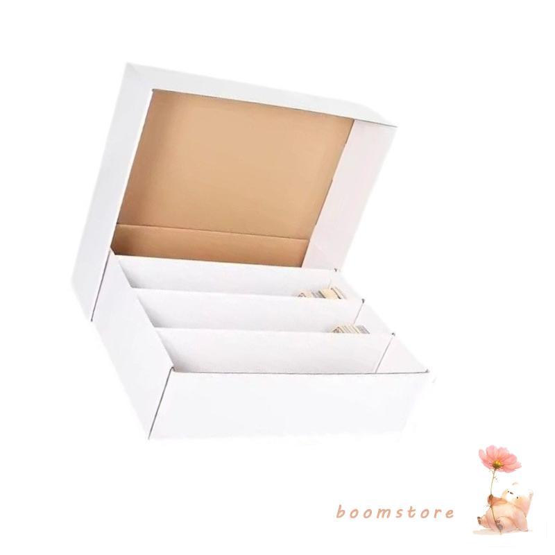 Boom Easy Assembly Card Holder Paper Card Organizer Box พร้อมภายนอกที่ปรับแต่งได้