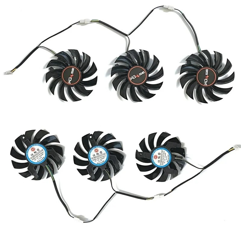 ใหม่ FDC10H12D9-C FDC10H12S9-C 75 มม.4PIN DC 12V 0.35A RX5600XT GPU cooler สําหรับ SAPPHIRE RX 5600 