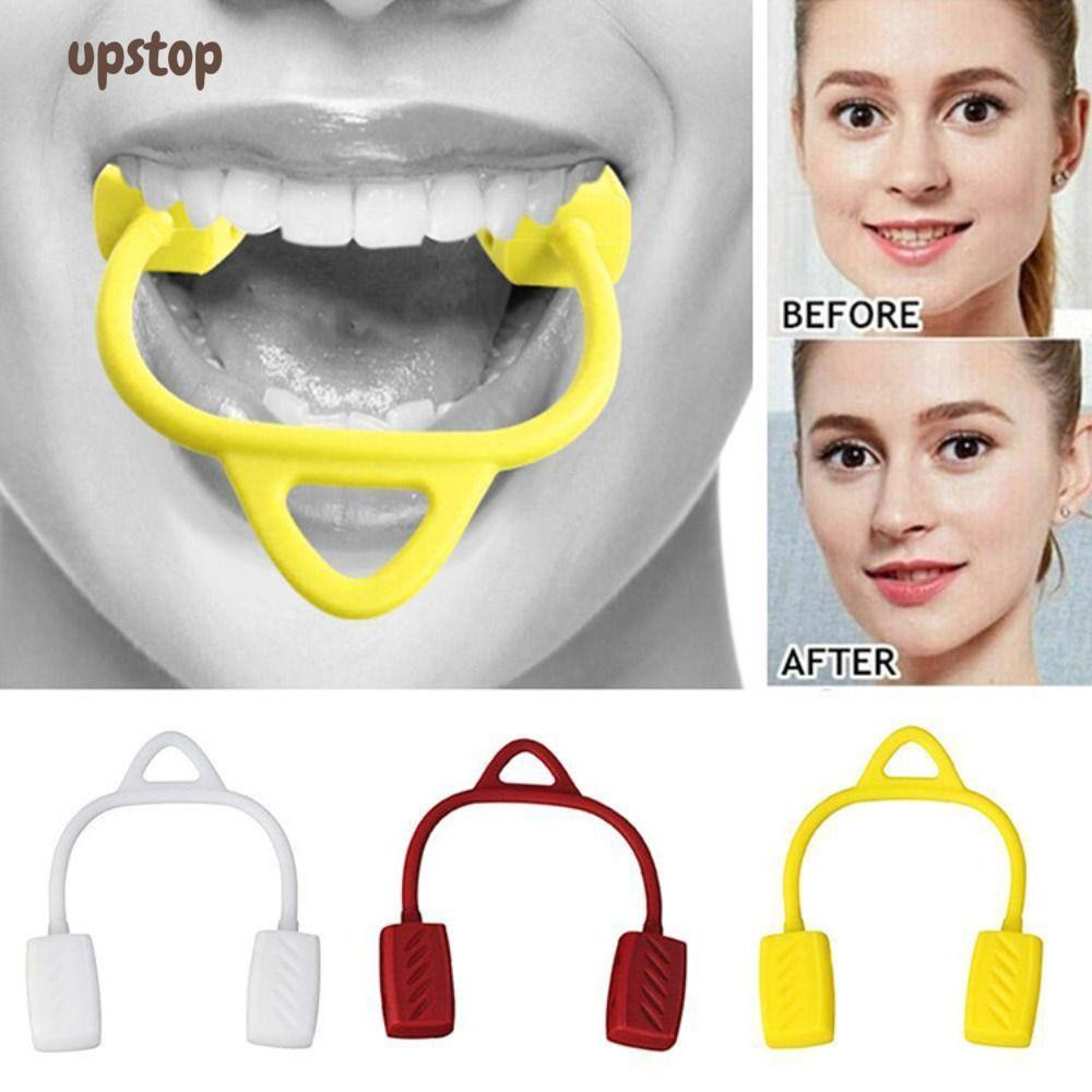 UPSTOTO Jaw Exerciser, 30/40/50lbs อัพเกรดคอ Toning, Double Chin Reducer เกรดอาหารซิลิกาเจล Jawline 