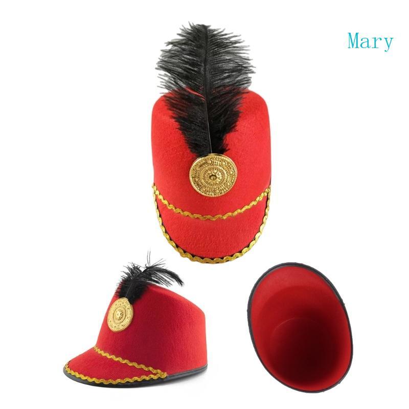 Mary Cosplay Guard Britain Hat Knight Hat Cowboy Show Vintage Hat Unisex