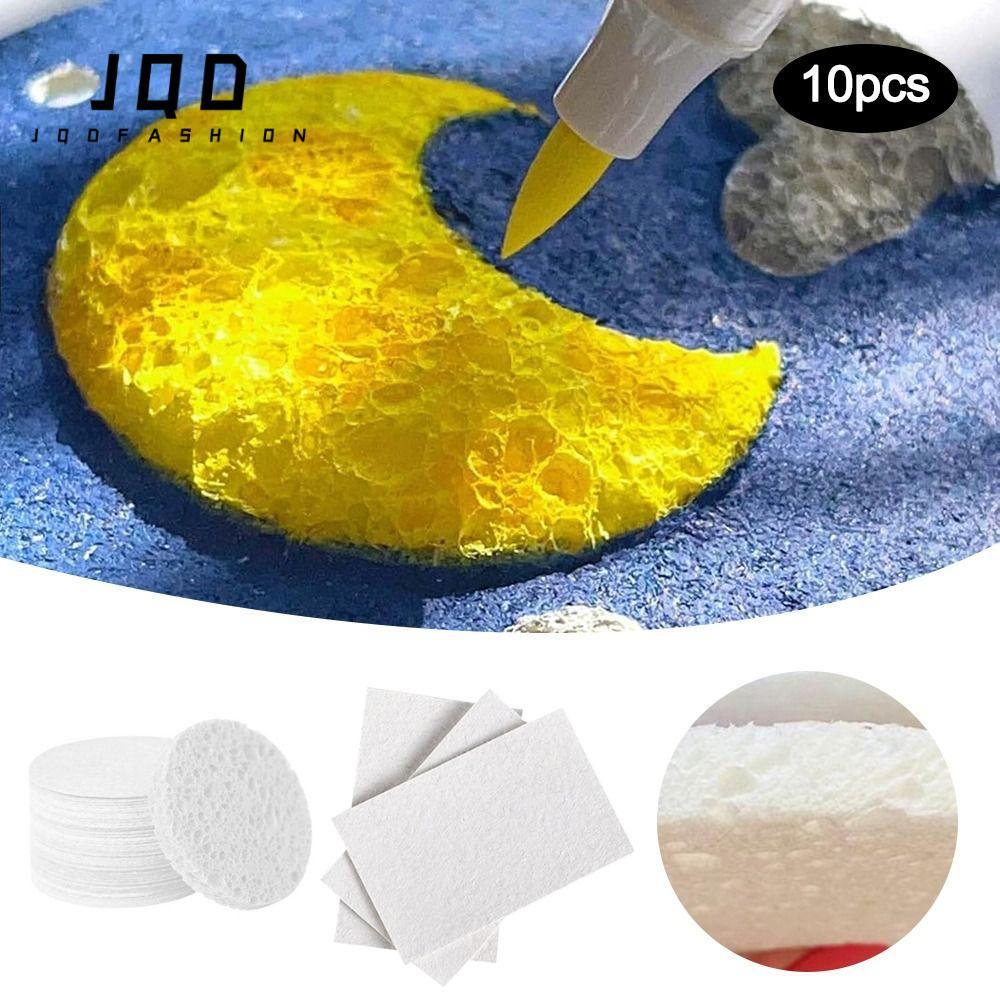 JQD 10 ชิ้น Puffy Texture กระดาษ, โฟมของเล่นเพื่อการศึกษา Texture ภาพวาดกระดาษ, Creative หัตถกรรมฟอง