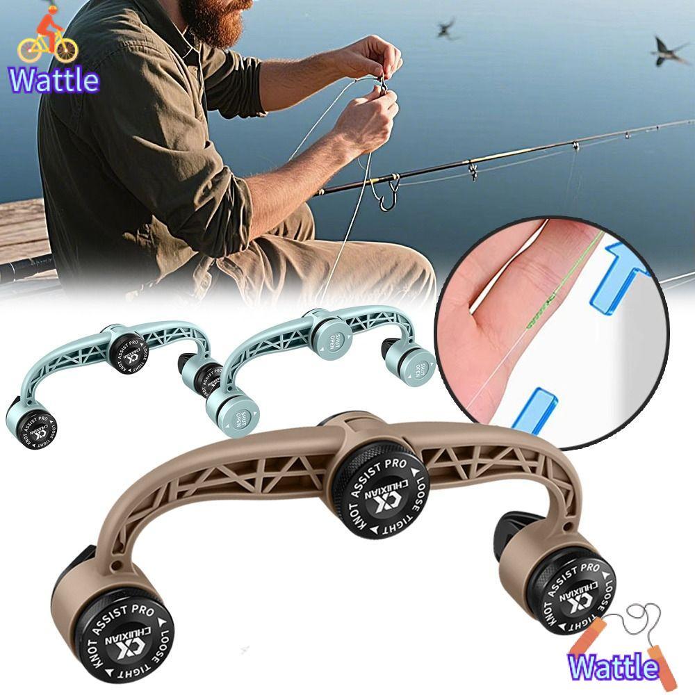 เครื่องมือตกปลา WATTLE, GT FG PR Wire Lines Knotting|Professional Knot Assist Leader Connection Knot