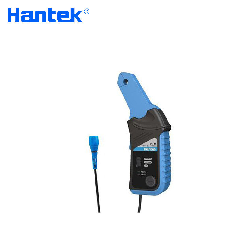 แคลมป์วัดกระแสไฟฟ้า AC/DC HANTEK CC-65 พร้อมอินเทอร์เฟซ BNC สำหรับออสซิลโลสโคป แคลมป์มิเตอร์อเนกประส