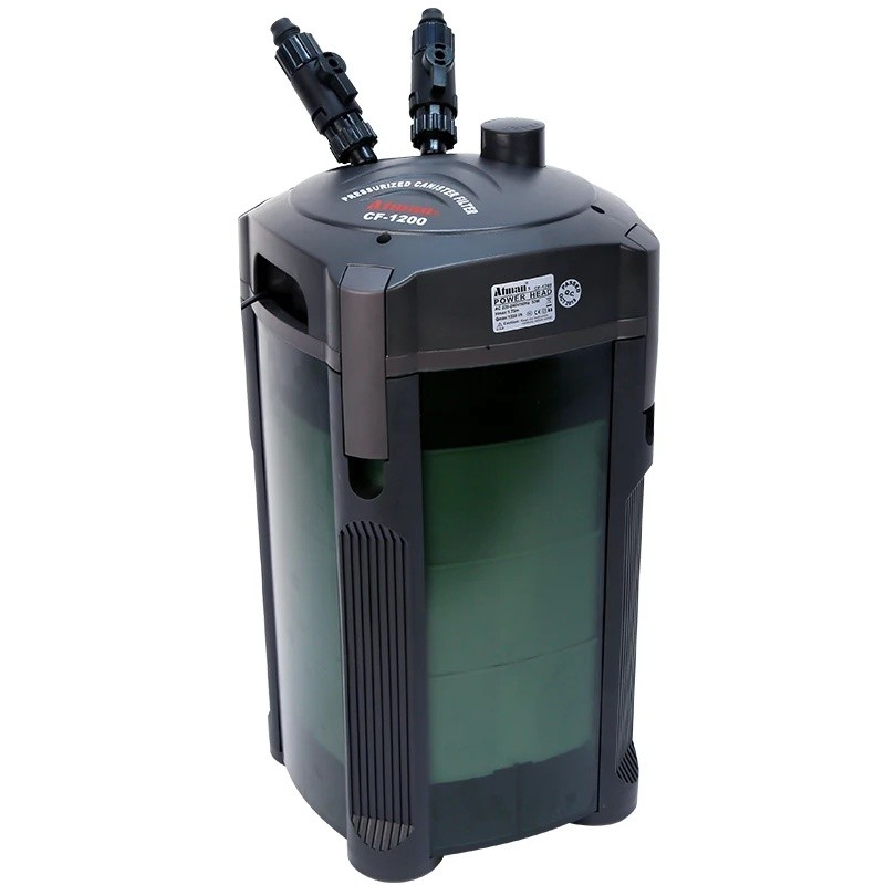 ZMPX ATMAN กระบอกกรองภายนอกถัง CF1200 พิพิธภัณฑ์สัตว์น้ําตู้ปลาอุปกรณ์กรองบ่อปลา CF800 ด้านหน้าปิดเส