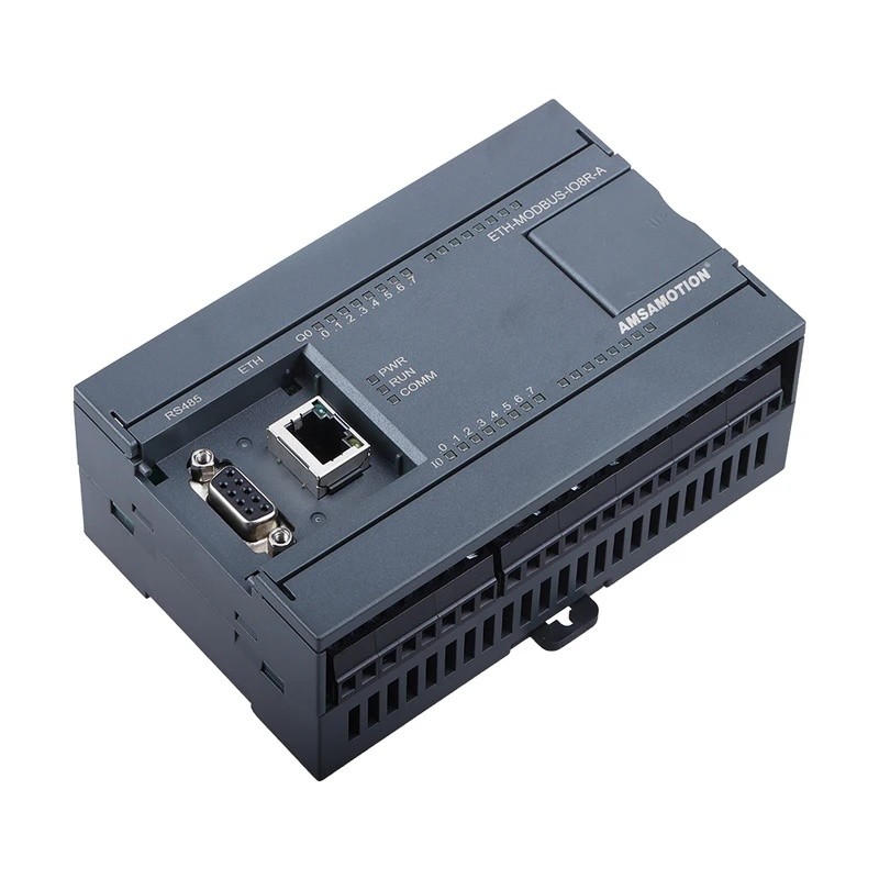 PIV6 ETH-MODBUS-IO8RA Ethernet โมดูล RS485 รองรับ MODBUS RTU S7 TCP Protocol 8I8O รีเลย์