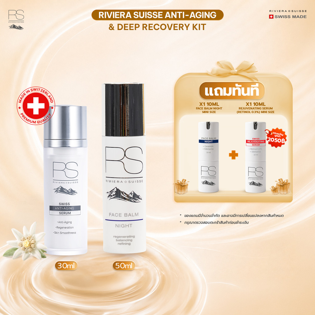 Riviera Suisse Anti-Aging & Deep Recovery Kit