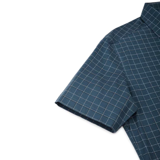 G2000 เสื้อเชิ้ตแขนสั้นแบบทางการสำหรับผู้ชาย Smart Fit รุ่น 5613135278 สีน้ำเงินเข้ม