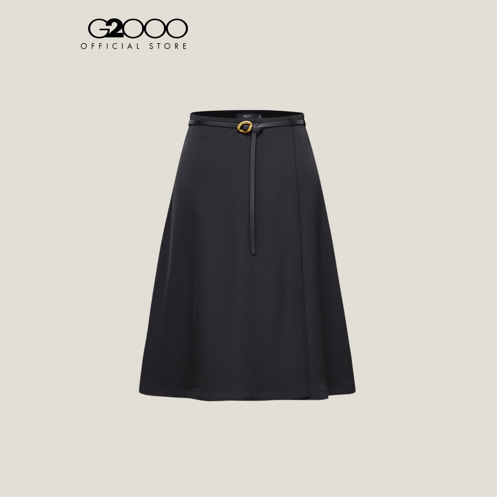 G2000 กระโปรงสำหรับผู้หญิง รุ่น A-Shape 5126164299 BLACK