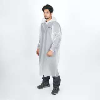 Decathlon Fishing Poncho 100 เสื้อปอนโชสำหรับใส่ตกปลา รุ่น 100 - White