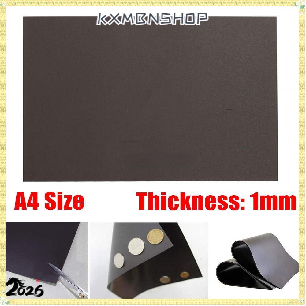 19KXMBNSHOP แผ่นแม่เหล็ก A4, แผ่นแม่เหล็ก Die Craft ขนาด A4, DIY แม่เหล็กด้านเดียวความหนา 1 มม. แผ่น