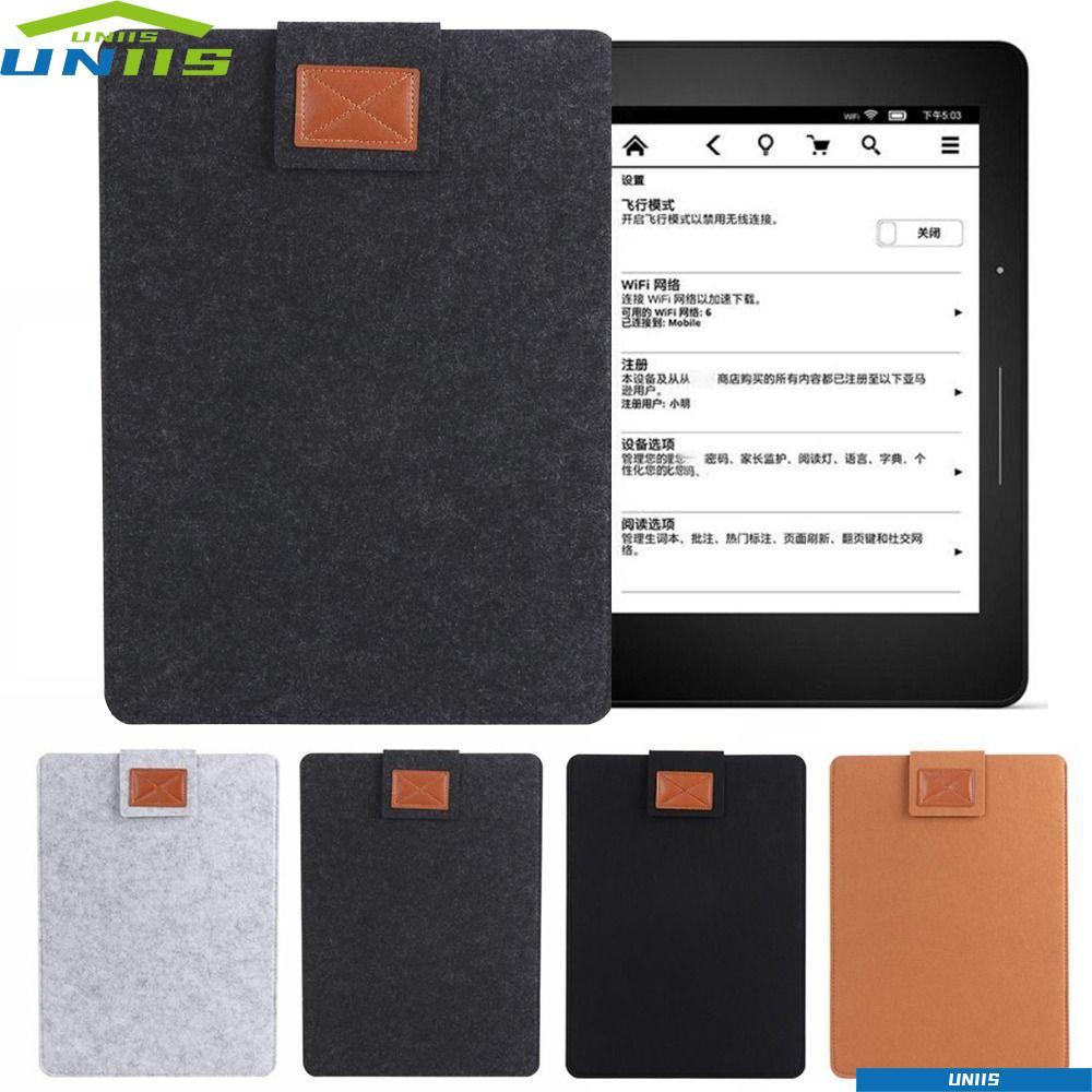 UNIIS e-Reader Sleeve, Felt 6 6.8 7 10 11 นิ้วถุงเก็บแท็บเล็ต,แบบพกพาที่มีสีสัน Universal Anti Scratch Carrying สําหรับ Kindle Paperwhite/Kobo/Boox/Surface Business