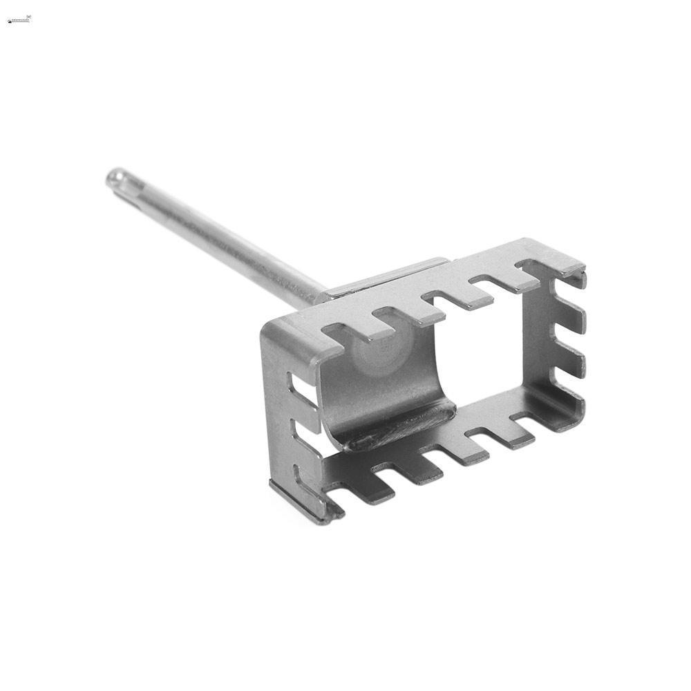 STATIONERYSTUDIO เครื่องตัดรูสี่เหลี่ยม, Quick Cutting Slotting Square Socket Punch, Square-handle 4