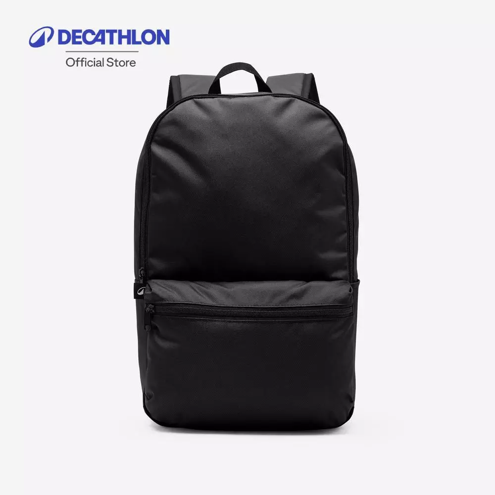 Decathlon 15L Commuting Backpack 4 Pockets กระเป๋าเป้สำหรับเดินทางในเมือง ความจุ 15 ลิตร พร้อมช่องเก็บของ 4 ช่อง - Black