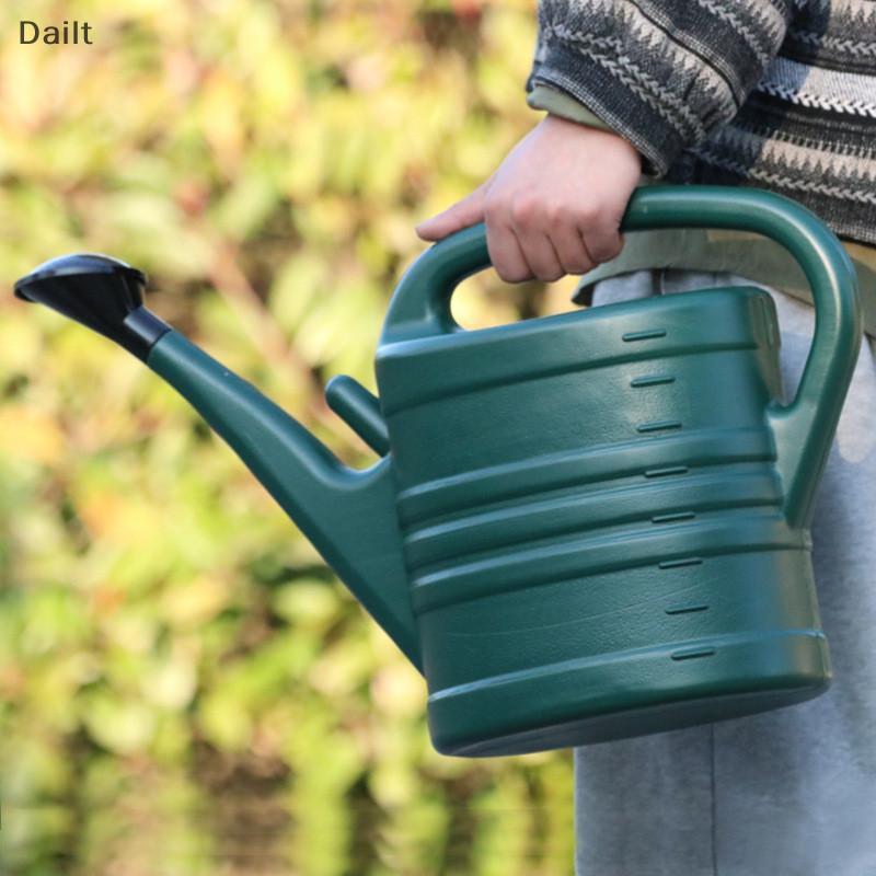 Dailt 5L บัวรดน้ําพลาสติก Garden Essential บัวรดน้ําในร่มกลางแจ้งน้ําหนักเบากระป๋องรดน้ําครอบครัวสวน (TH)
