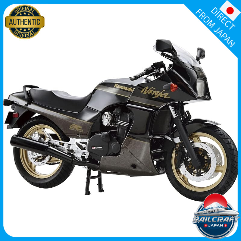AOSHIMA 1/12 The Bike Series No.6 Kawasaki ZX900R GPz900R Ninja 2002 plastic model.