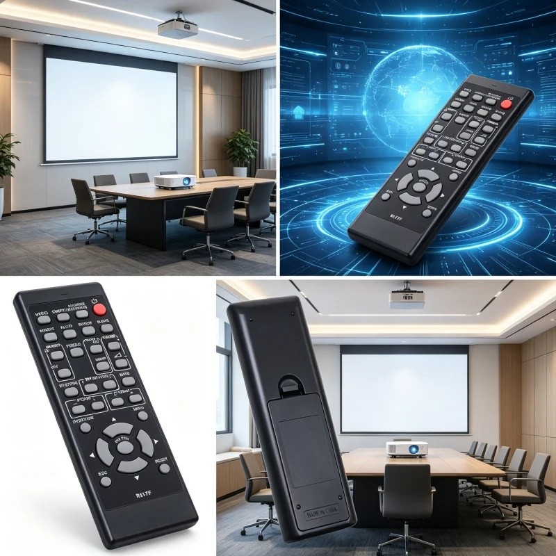 เปลี่ยนรีโมทคอนโทรลสําหรับโปรเจคเตอร์ Hitachi R017F CP-X206 CP-X250 CP-X253/255 CP-BX301WN CP-CW251W