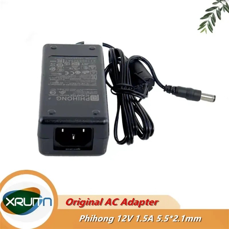 Original Phihong DATALOGIC BC9030 8-0935 แหล่งจ่ายไฟ 90ACC0194 12V-1500mA 12V 1.5A 5.5*2.1 มม.อะแดปเ