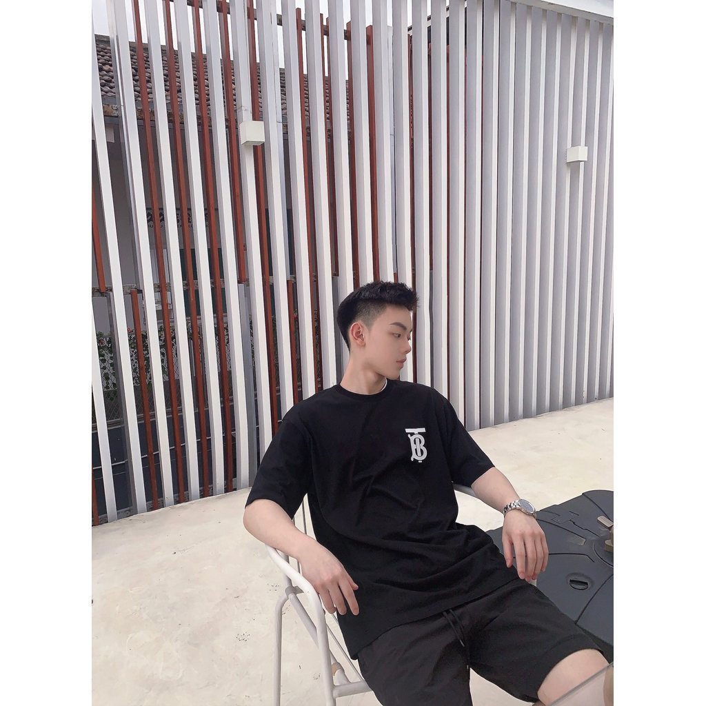 2026Bur tee/Bbr เสื้อยืดผู้ชายผู้หญิงเสื้อยืดพิมพ์เสื้อยืดรอบคอออกแบบ Casual Top 41QZ
