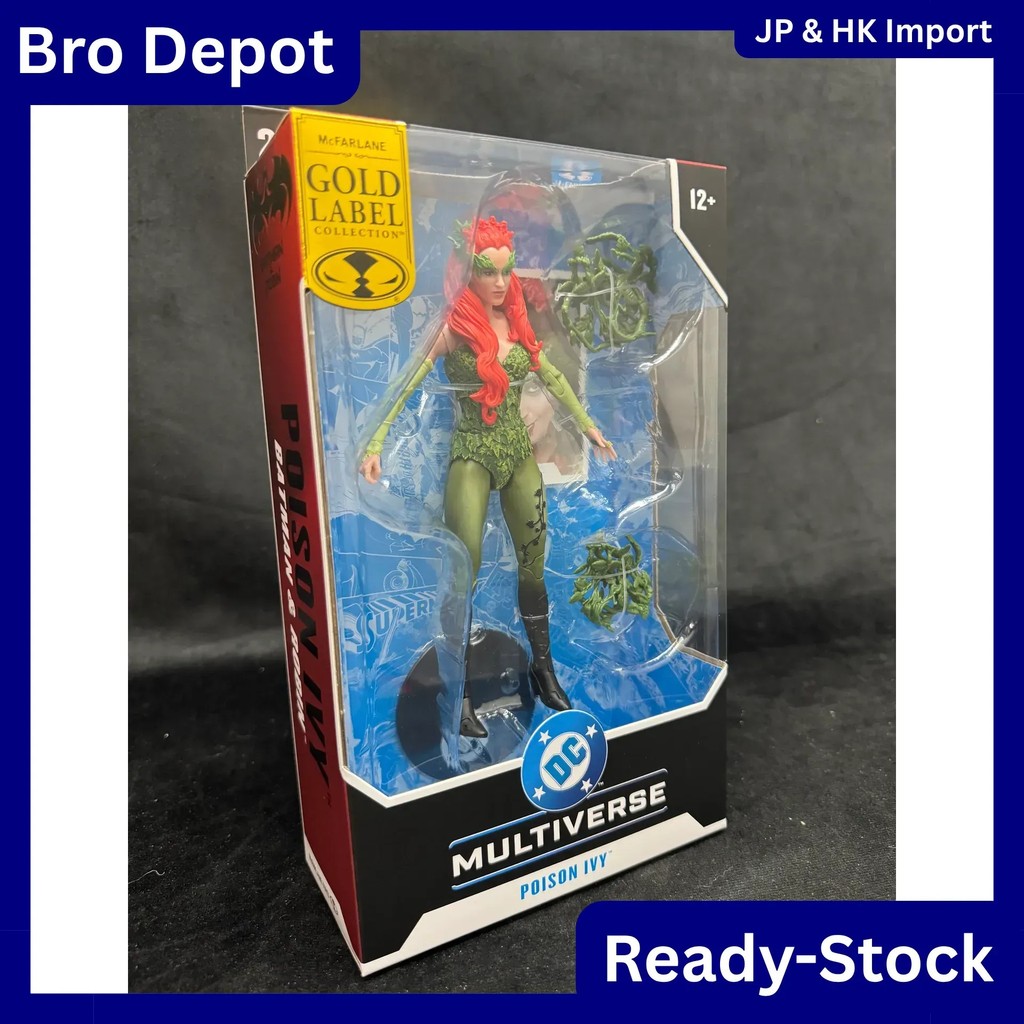 [Ready stock] McFarlane DC THEATRICAL 7IN POISON IVY (BATMAN & ROBIN MOVIE) (GOLD LABEL)