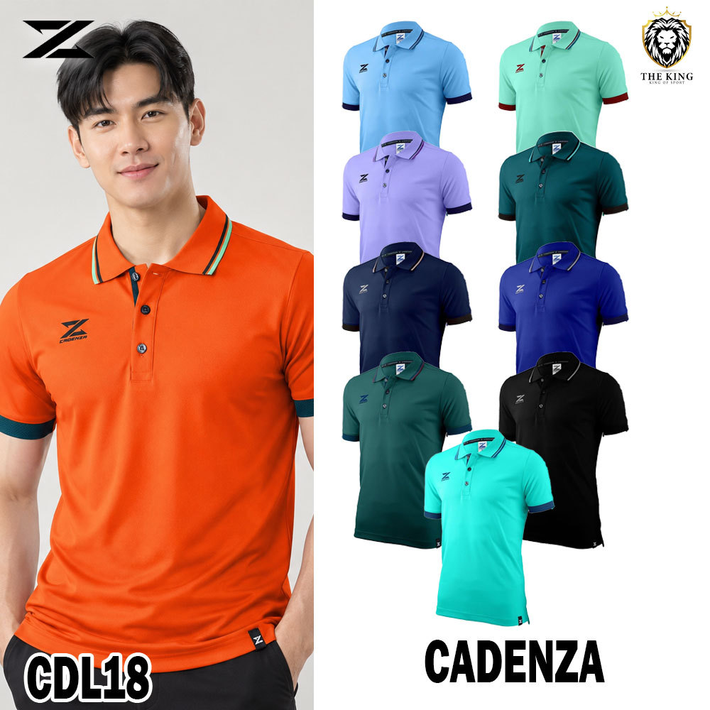 เสื้อโปโล POLO เสื้อโปโลคาเดนซ่า CADENZA CDL-18 ไซส์ชาย แท้100%