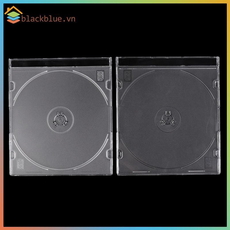 BBLUE CD Storage Case ขาตั้งโปร่งใสผู้ถืออะคริลิคสําหรับ CDs DVD Storage Holder โปร่งใส