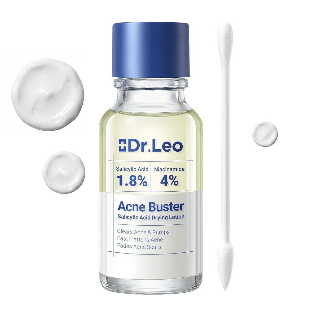 PCUK Dr.Leo1.8%SalicicidSpotSerum,AcneTreatmentforAcne-ProneSensitive|Niacinamide,FastPimplRelief,Fa