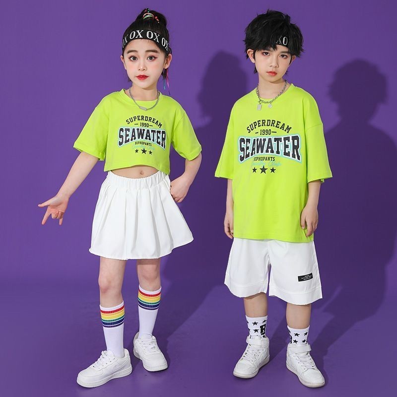 【ks1467.th】 六一服装儿童演出服小学生运动会班服拉拉队幼儿园爵士舞蹈表演'  '    【0817FYYIs4ooQ】