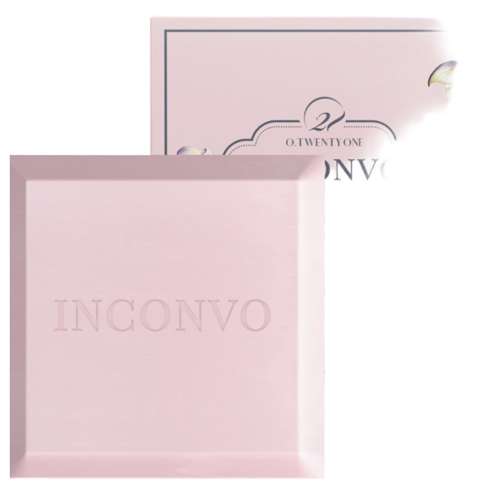 [o.twendy one] สบู่น้ําหอม Inconvo Body & Face 85g, 1 ชิ้น / สบู่น้ําหอมเกาหลี / คลีนซิ่งบาร์อ่อนโยน