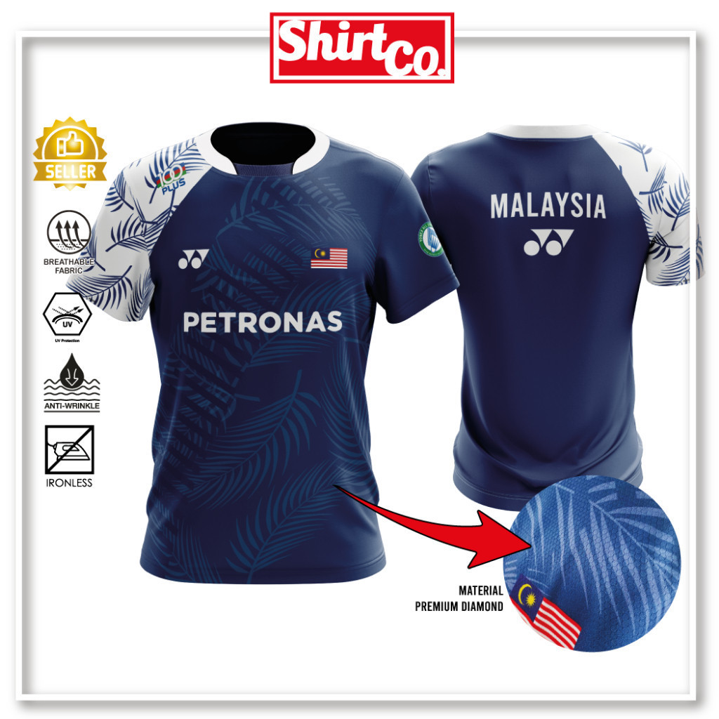 เสื้อแบดมินตัน All ENGLAND 2023 Premium Jersi Sport Sukan Baju BADMINTON StockS-5XL