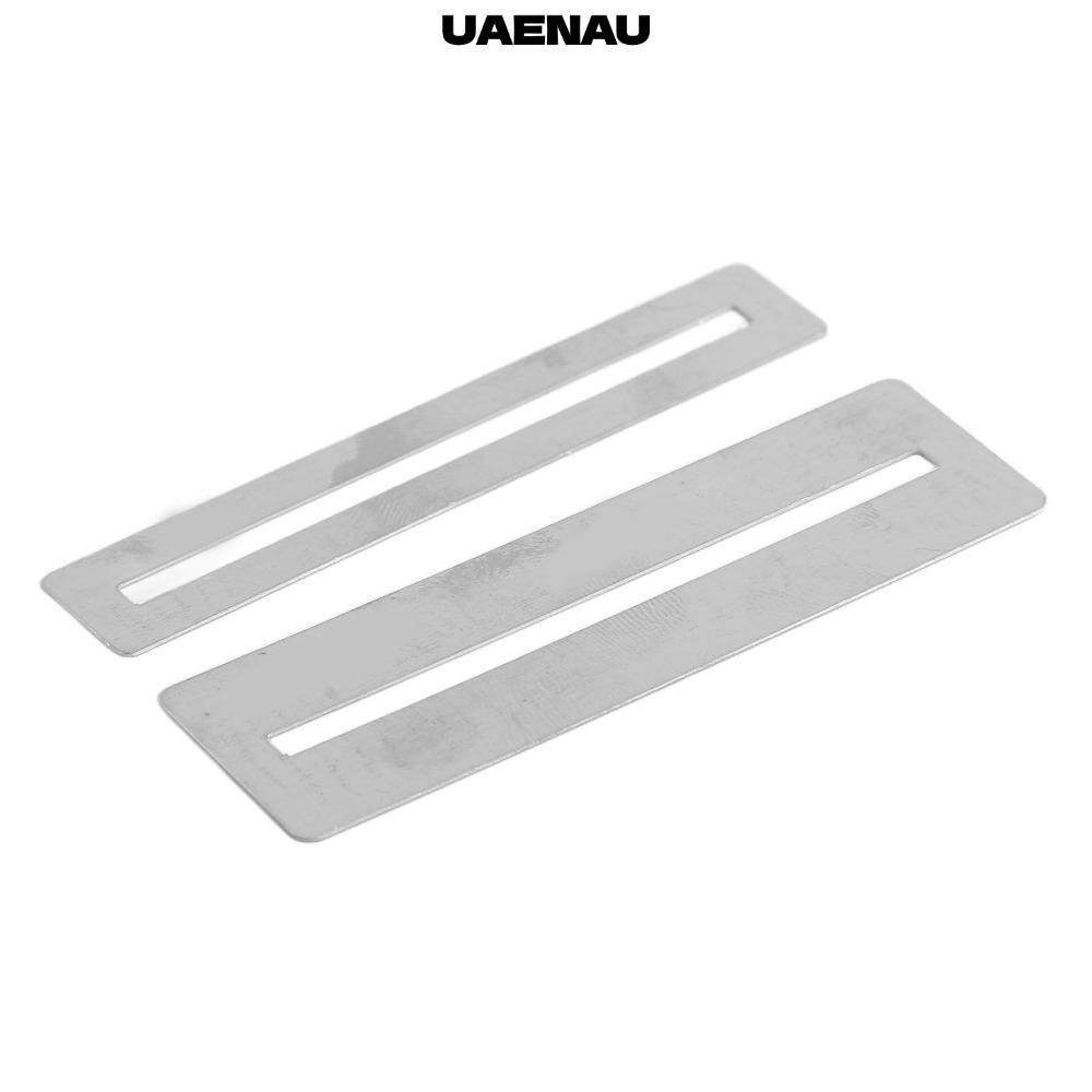 UAENAU 3 ชุด Fret Wrap, เหล็ก 7.8 ซม.ขนาดกีตาร์ Fret Guard, ทนทานสีเงิน Fretboard Guard กีตาร์ Fret 