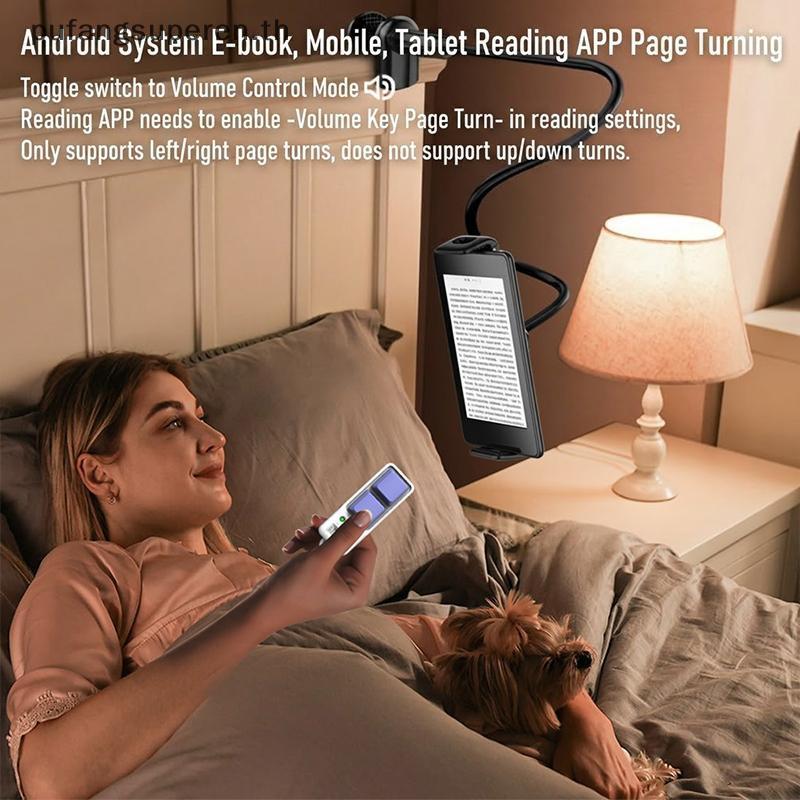 PUREN น้ําหนักเบา Mini Remote Scrolling แหวน Dual ปุ่มหน้า Turner สําหรับโทรศัพท์แท็บเล็ตแบบพกพา Cli