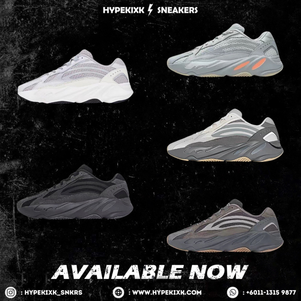 รองเท้า HYPEKIXK UA Yeezy Boost 700 V2 ดีไซน์ล้ําสมัย สวมใส่สบาย สําหรับทุกเพศ