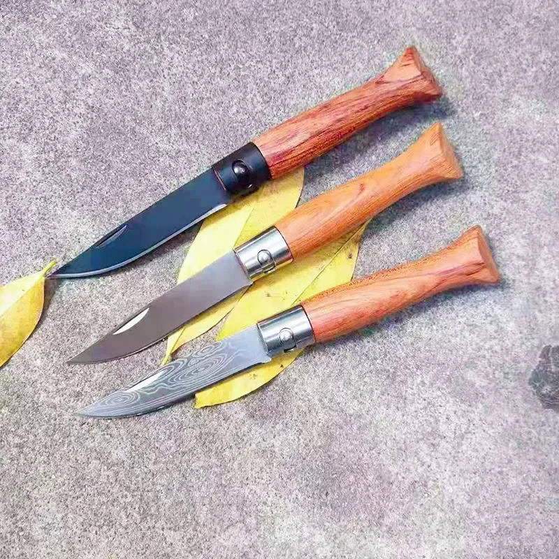 💦 Camping portable knife folding knife handmade outdoor convenient outdoor fruit knife foldable stor