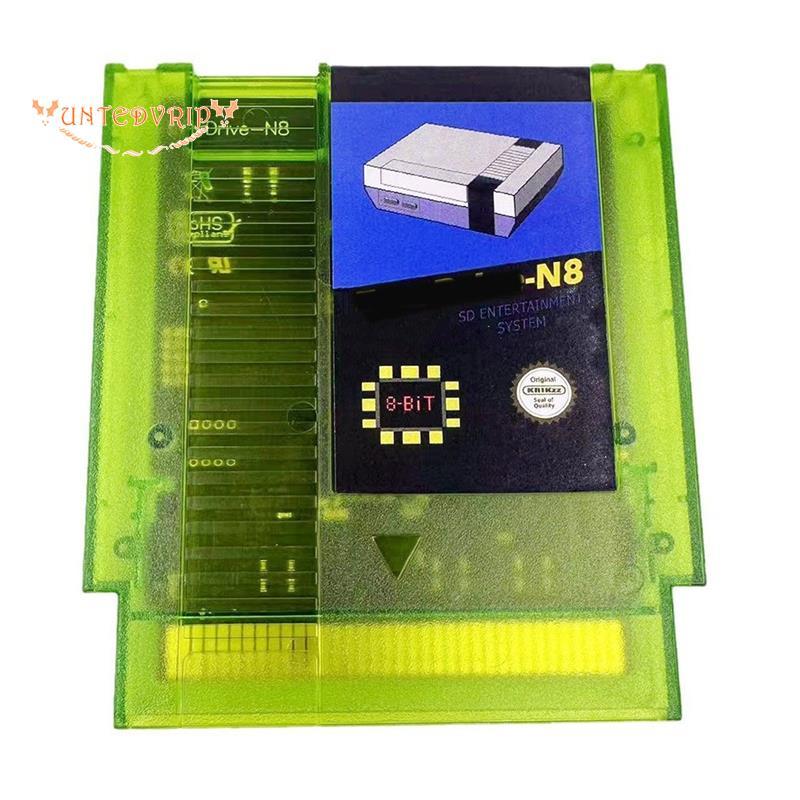 [Quick U]แฟลชการ์ด N8 การ์ด -N8 Remix 3000-in-1 รุ่น US สําหรับ 8 บิตคอนโซลวิดีโอเกม Retro อุปกรณ์เส