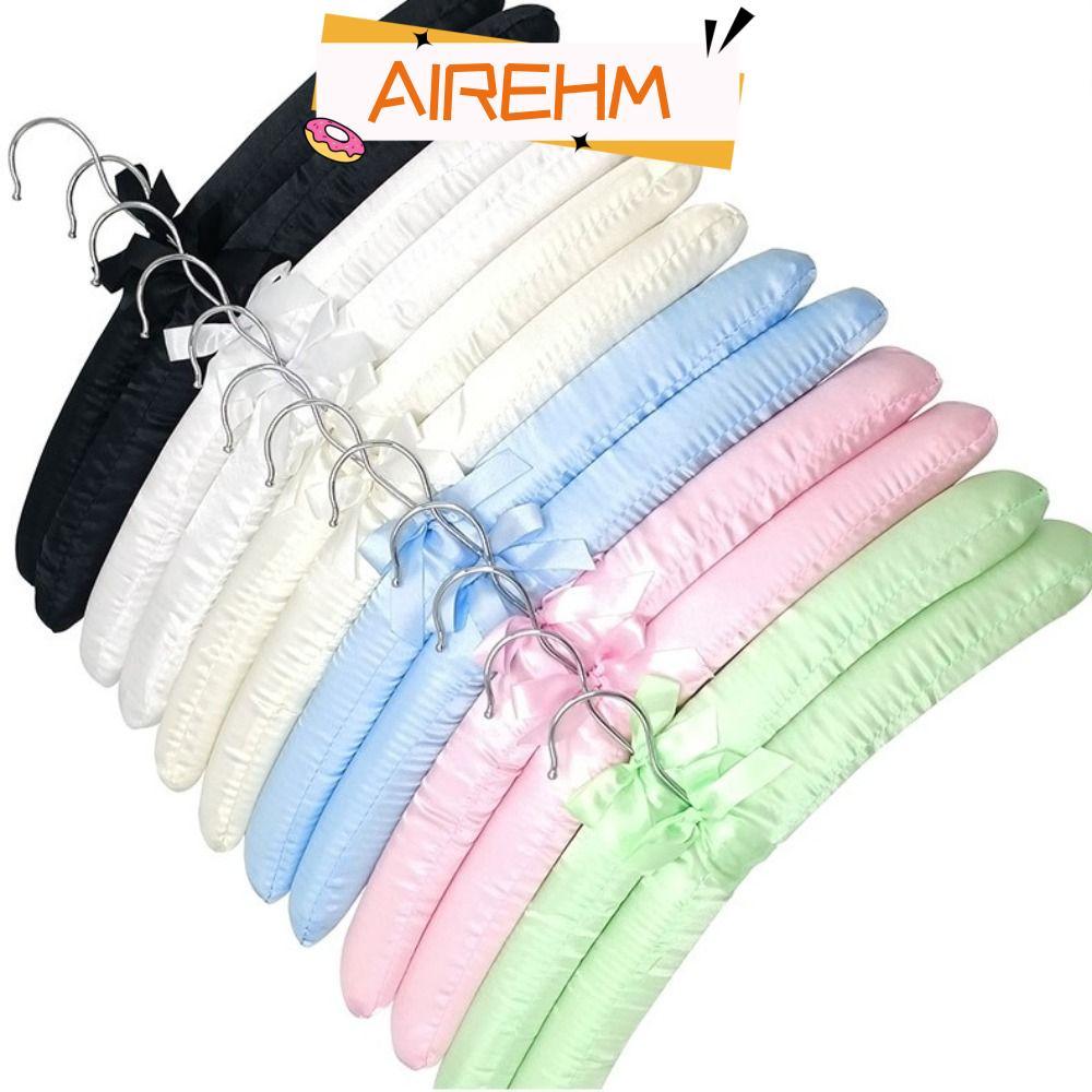 AIRE1HM 5PCS ไม้แขวนเสื้อ Shop Jacket Rack ไม้แขวนเสื้อฟองน้ํา