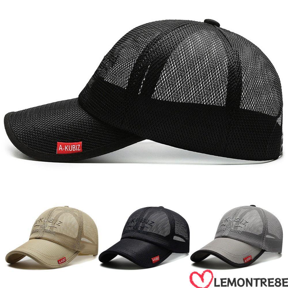 LEMONTREE Full Mesh Hats Quick Dry Men Women Fashion Summer Sunscreen Hats