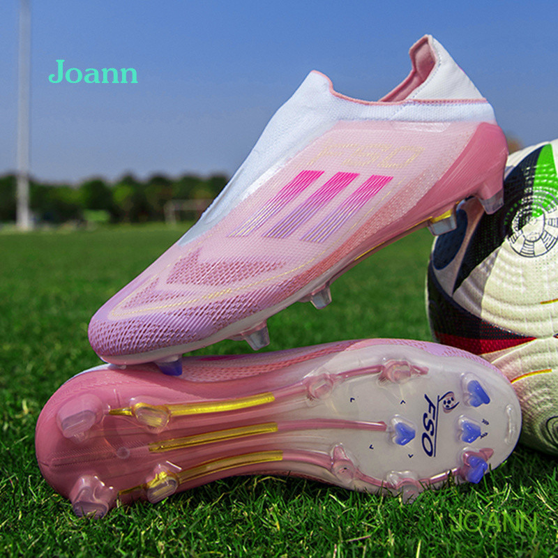 2025 EUR cup AG รองเท้าฟุตบอล, F50 Slip-On สําหรับผู้ชายและผู้หญิงขนาด: 35 ~ 45