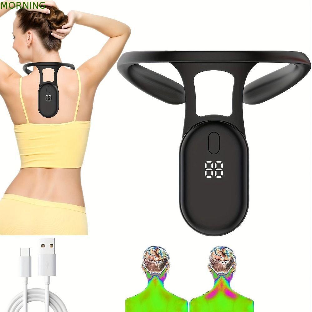 MORNING Smart Posture Corrector, Posture Shaping Miicro Vibration Posture Training Reminder Sensor, 
