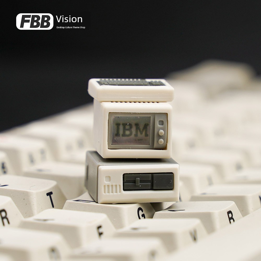 work egg keycaps sa keycap FBB วิสัยทัศน์ สไตล์ย้อนยุคแป้นพิมพ์เครื่องกลปุ่มกดโปร่งใสเฉพาะแกนแม่เหล็