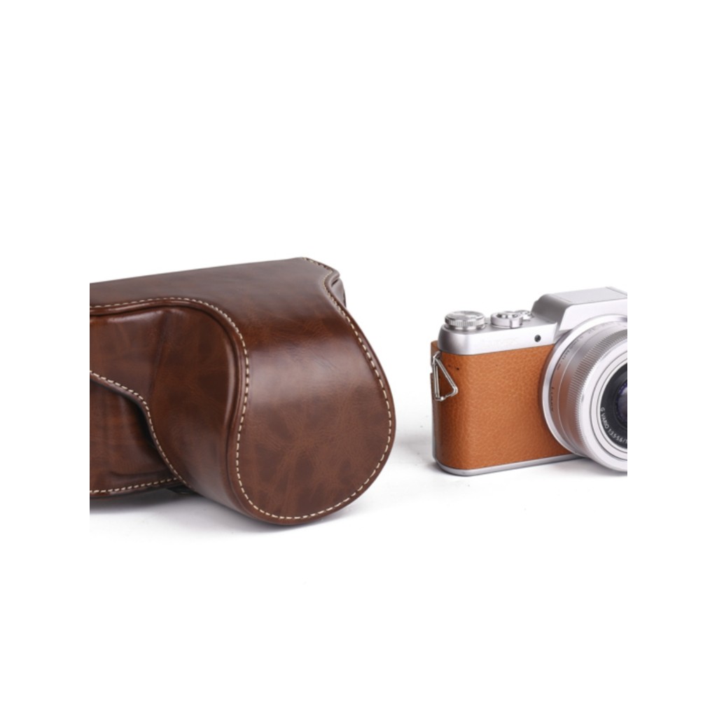 เหมาะสําหรับกระเป๋ากล้อง Panasonic GF8 GF9 GF10 ซูมไฟฟ้าซองหนังเฉพาะ gf8 gf7 Micro เคสป้องกันเดี่ยว