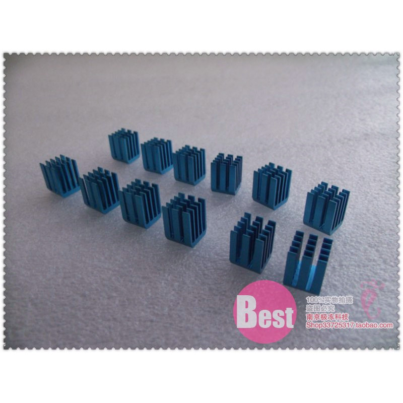 คอมพิวเตอร์เดสก์ท็อป DIY เมนบอร์ด mos กราฟิกการ์ด mos Chip Power Supply โมดูล MOS สีดําสีฟ้าหม้อน้ํา