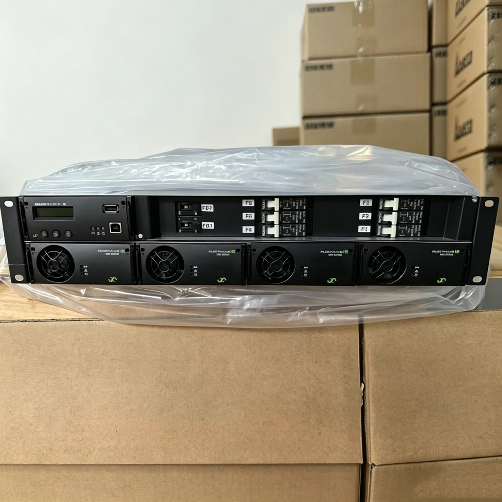 7E7D Eltek 2U DC Integrated Telecom Power Supply System FP2 48V 8KW 1*230V BD (P/N:CTE30402.7000) พร