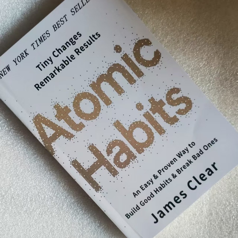 Establish Breaking เวอร์ชันภาษาอังกฤษ habits atomic atomic Simple Bad habits Good habits atomic
