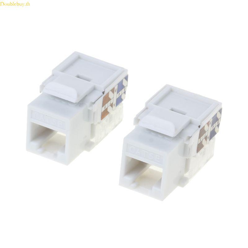 Doublebuy CAT5E RJ45 ปลาย CAT5E RJ45 Connector Ethernet Cable Connectors Plug