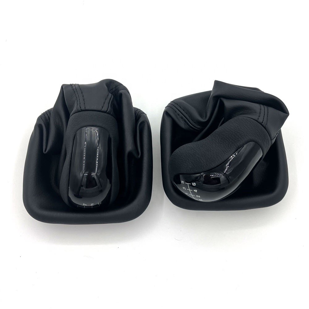 Premium-BZGK08BE สําหรับ Mercedes Benz a Class W168 1997-2004 เกียร์รถ Stick Shift Knob ระดับหนัง Bo
